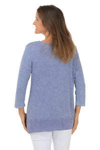 Jess & Jane - Mineral Washed Tunic Top