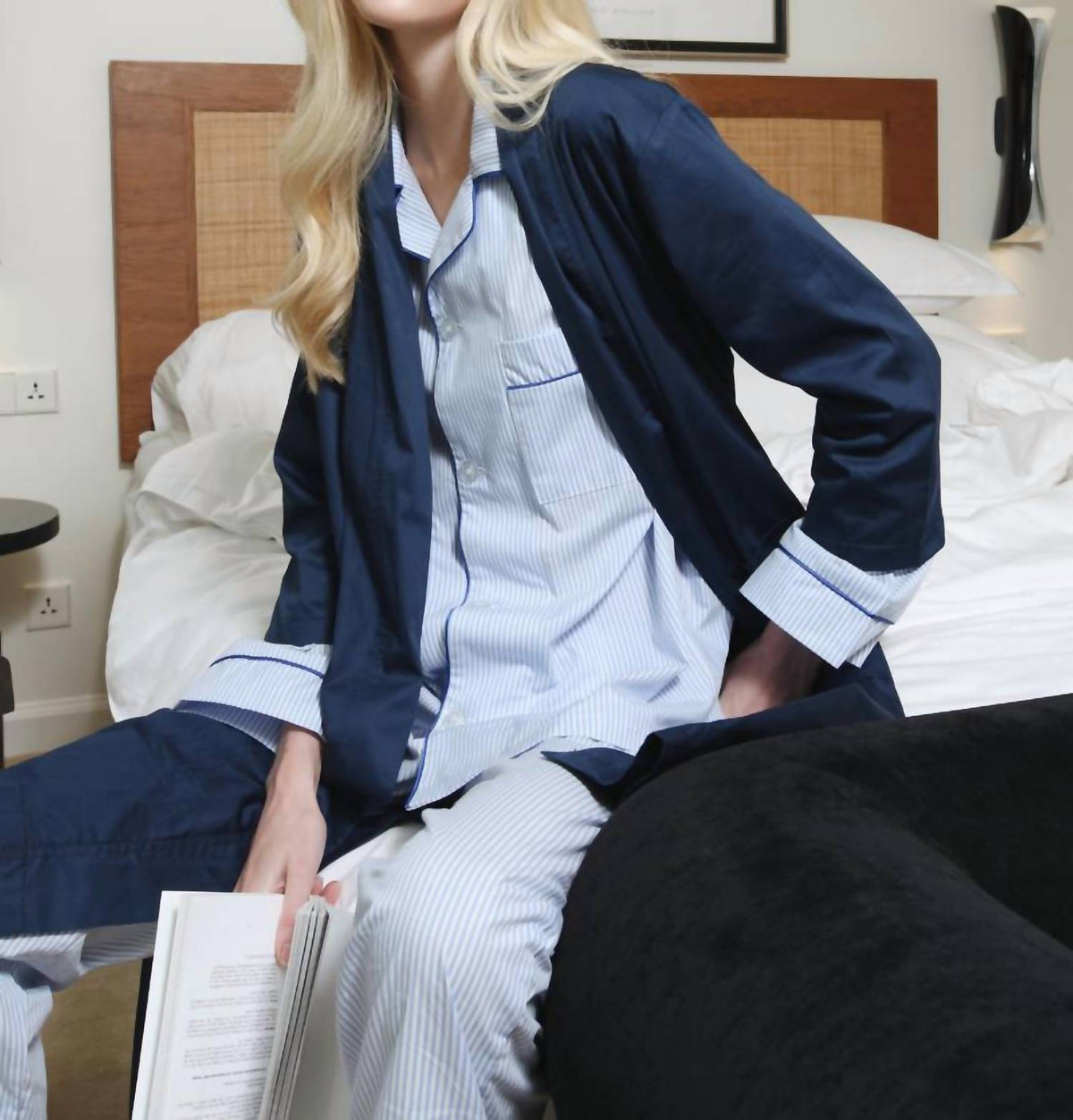 Pj Confidential - WOMEN'S ZOE COTTON ROBE