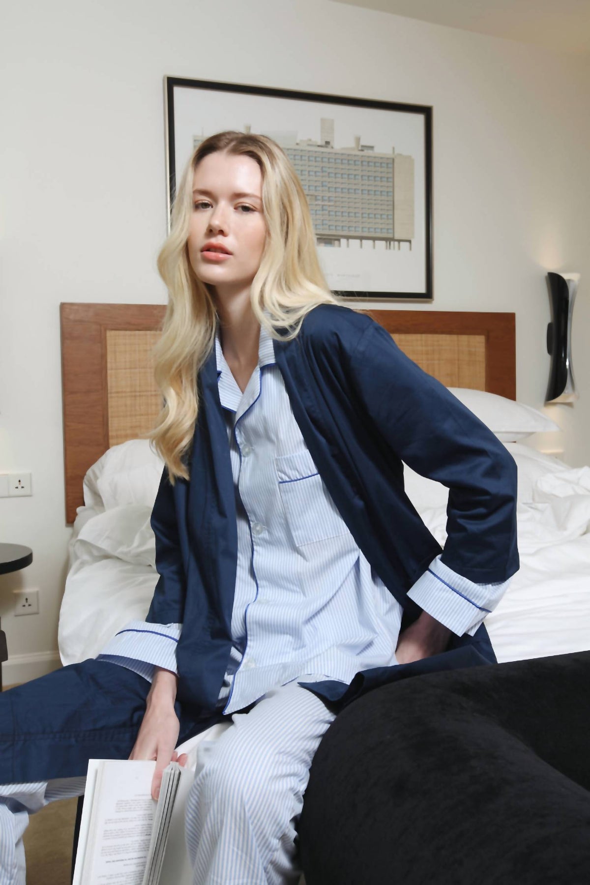 Pj Confidential - WOMEN'S ZOE COTTON ROBE