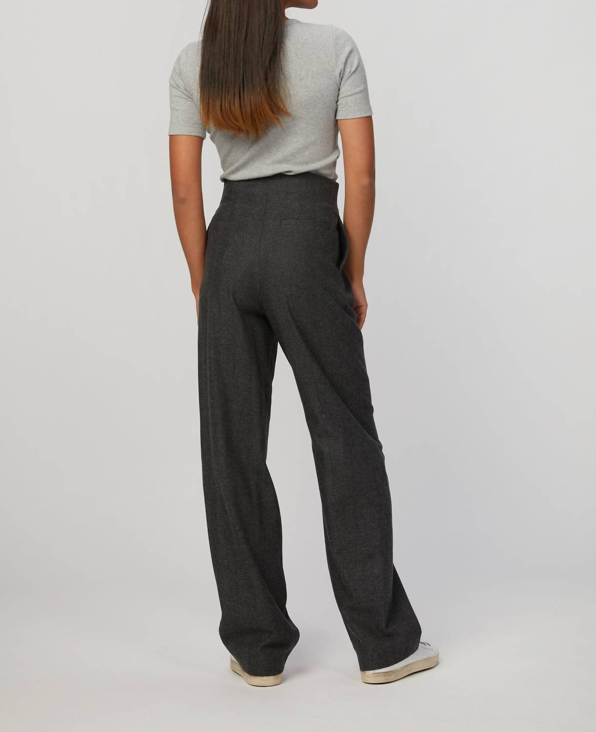 CLYDE HERRINGBONE PANTS