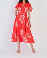Beyond By Vera - Leni Midi Dress