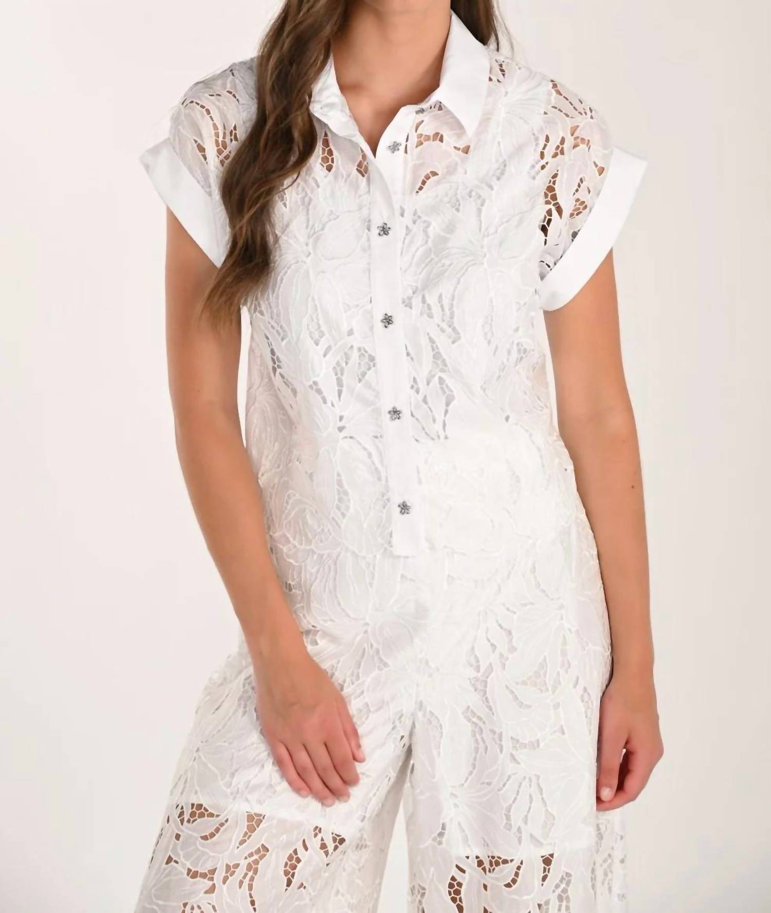 Frank Lyman - Embroidered Top