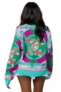 Queen Of Sparkles - Mahjong Button Up Cardigan