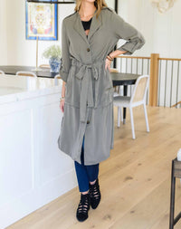 Mittoshop - First Day of Fall Trench Coat Jacket