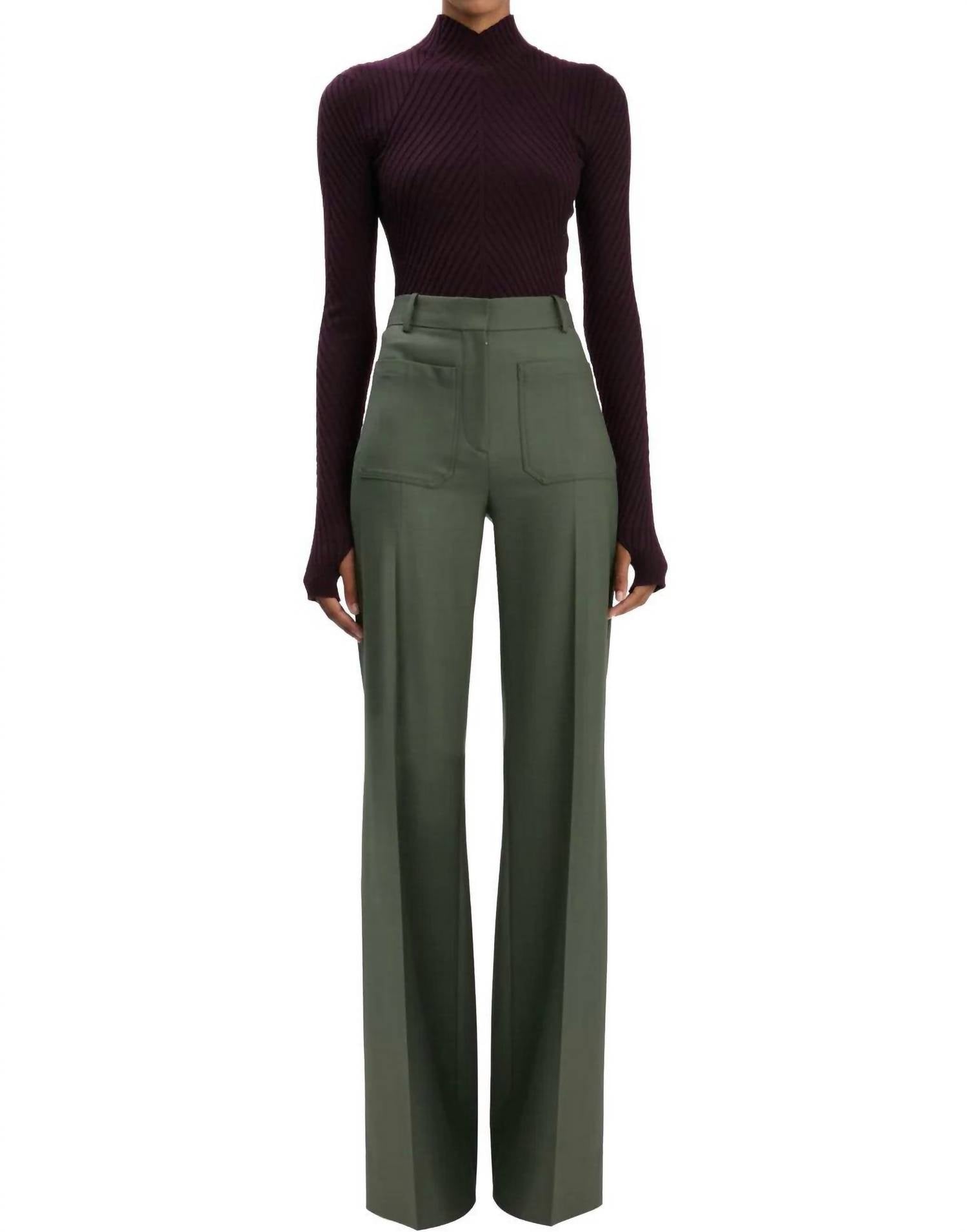 Victoria Beckham - Alina Flared Leg Trouser