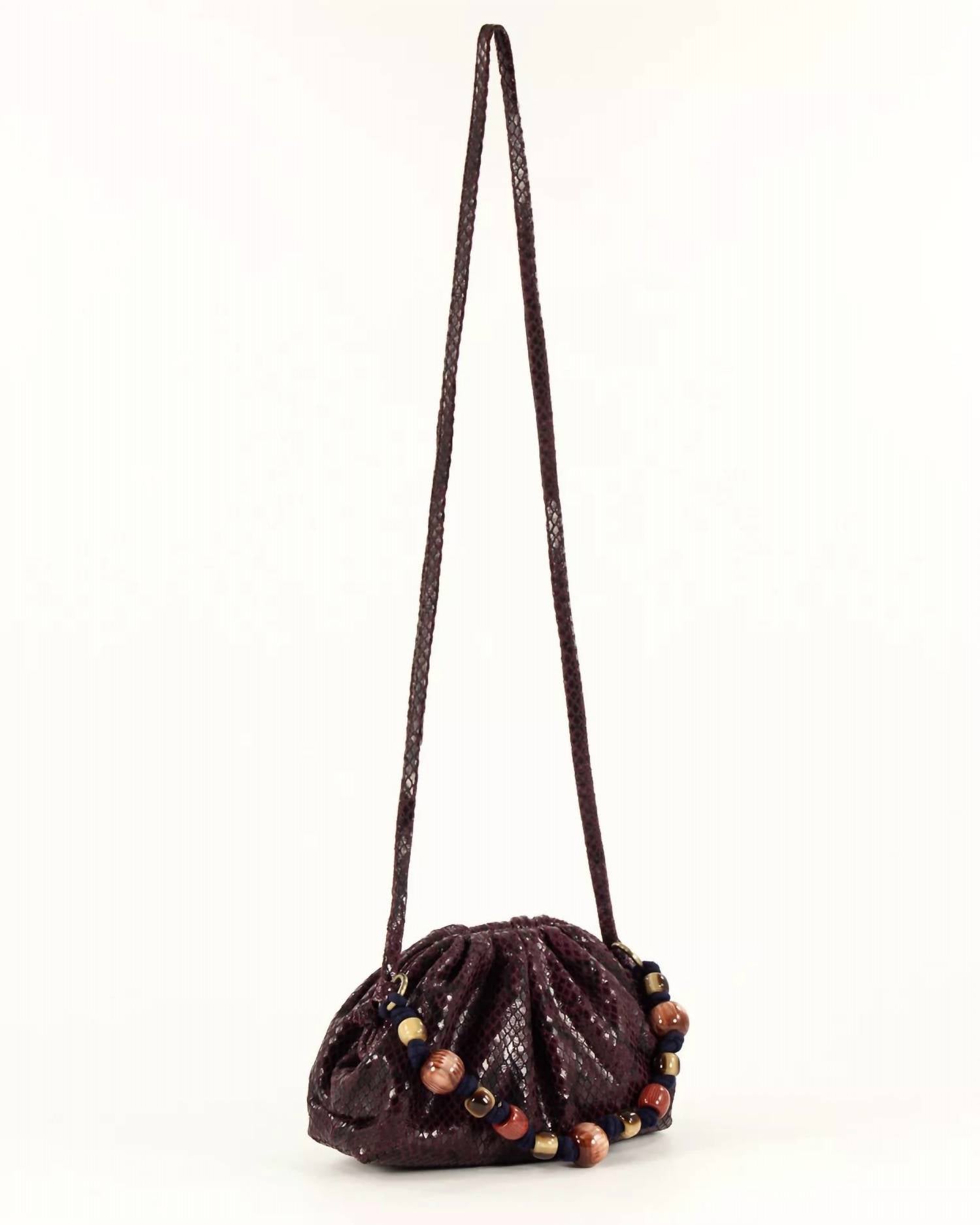 Sessun - Women's Luna Python Bag