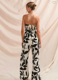 So Me - Strapless Tube Top Jumpsuit