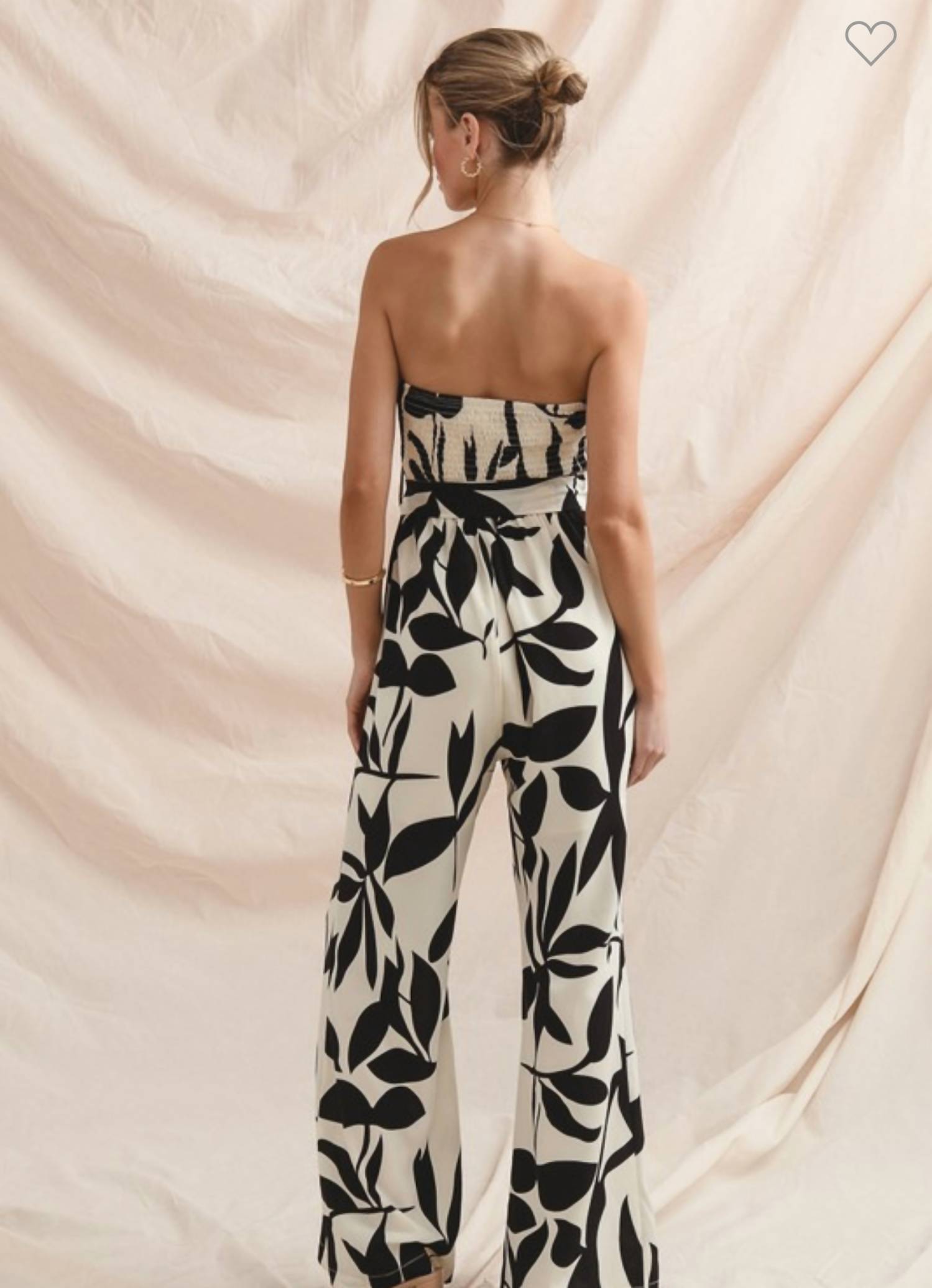 So Me - Strapless Tube Top Jumpsuit