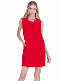 Jade - Embellish Neck Mini Dress