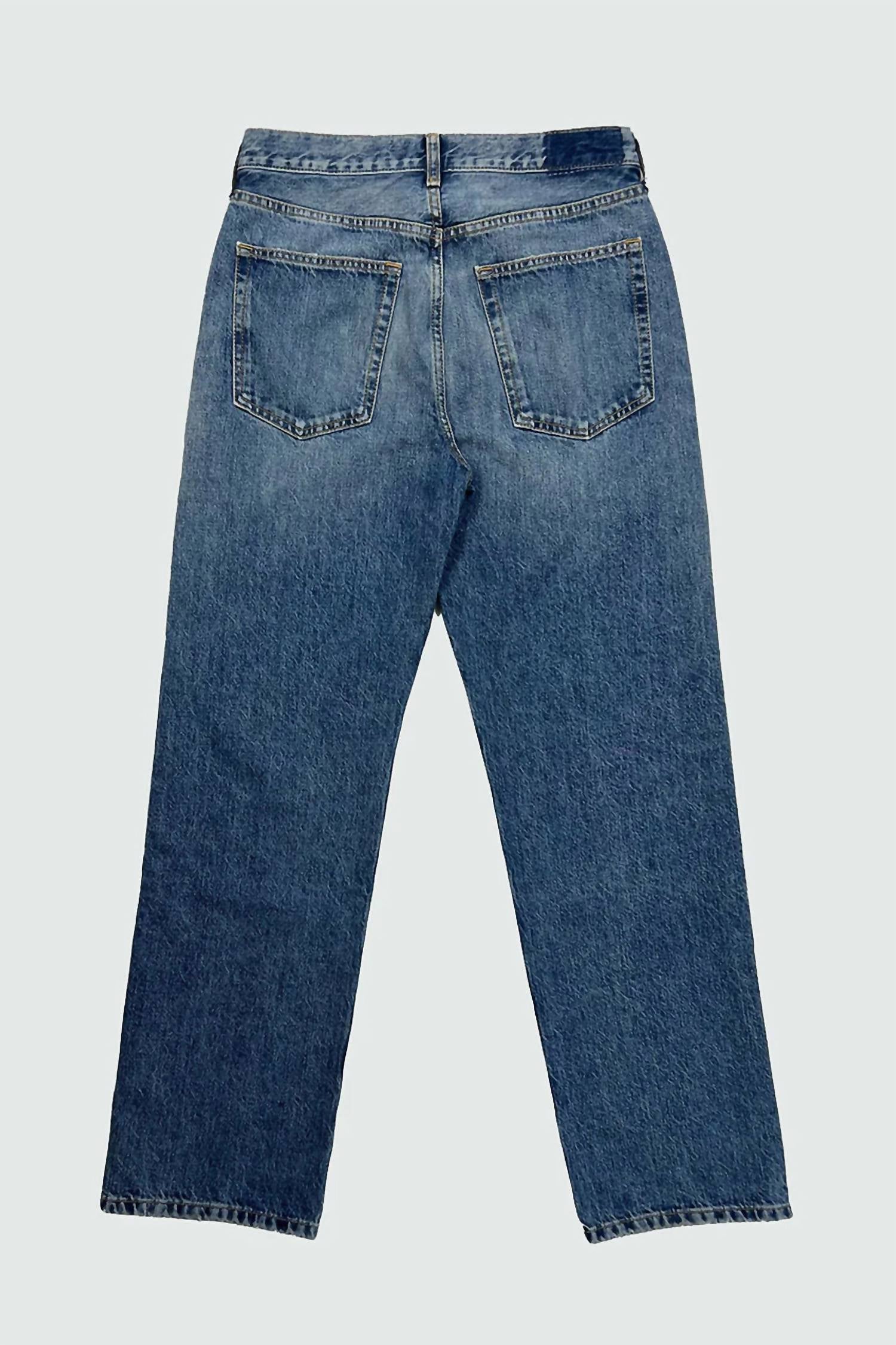 ETICA Altin Straight Loose Fit Jeans in blue - women's jeans - view 5