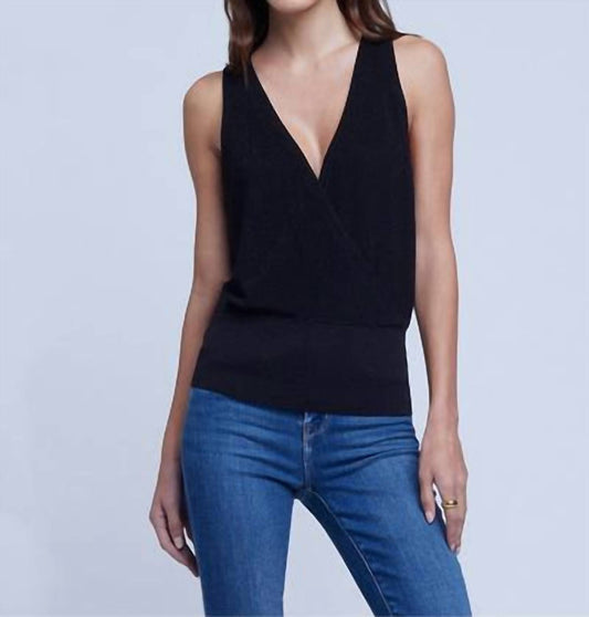 ODESSA SLEEVELESS SWEATER