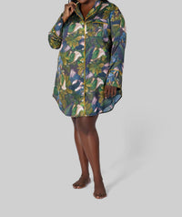 Kilo Brava - Satin Sleepshirt - Plus
