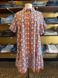 Uncle Frank - Scalloped shirt dress