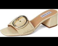 STEVE MADDEN Women's Seacrest Sandal in natural raffia - women's sandal - view 4