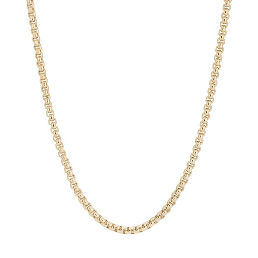 Eklexic - Thin Luciana Box Chain Necklace