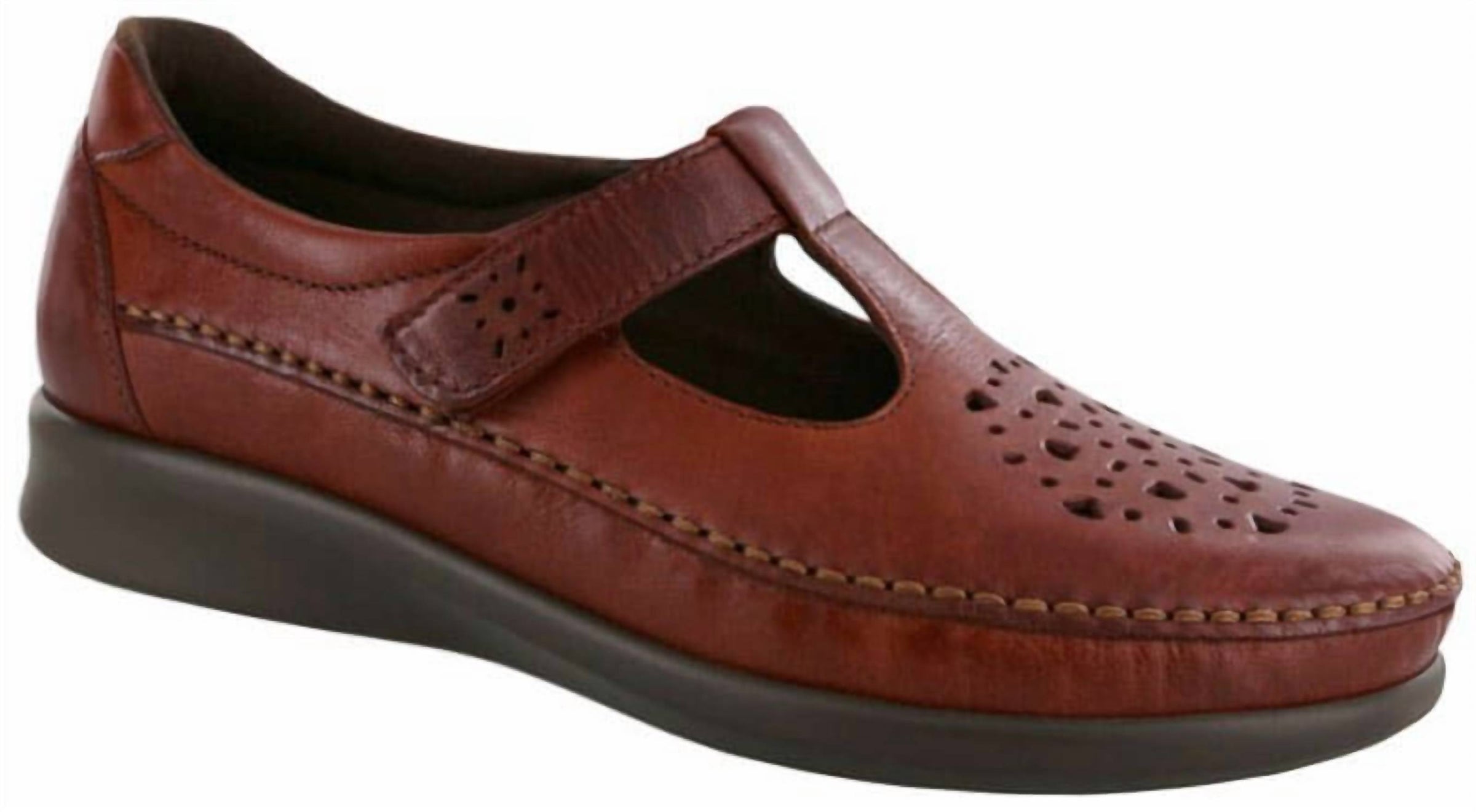 SAS Women's Willow Slip On Loafer in walnut - women's flats