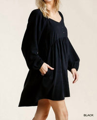 Umgee - Sweetheart Babydoll Dress