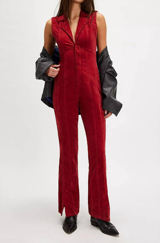 Free People - CRVY Ring the Alarm Corduroy One-Piece