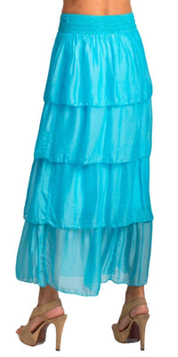 Gigi Moda - Carrie Ruffled Maxi Skirt