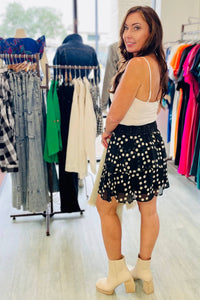 Q2 - Mini Tiered Polka Dot Skirt