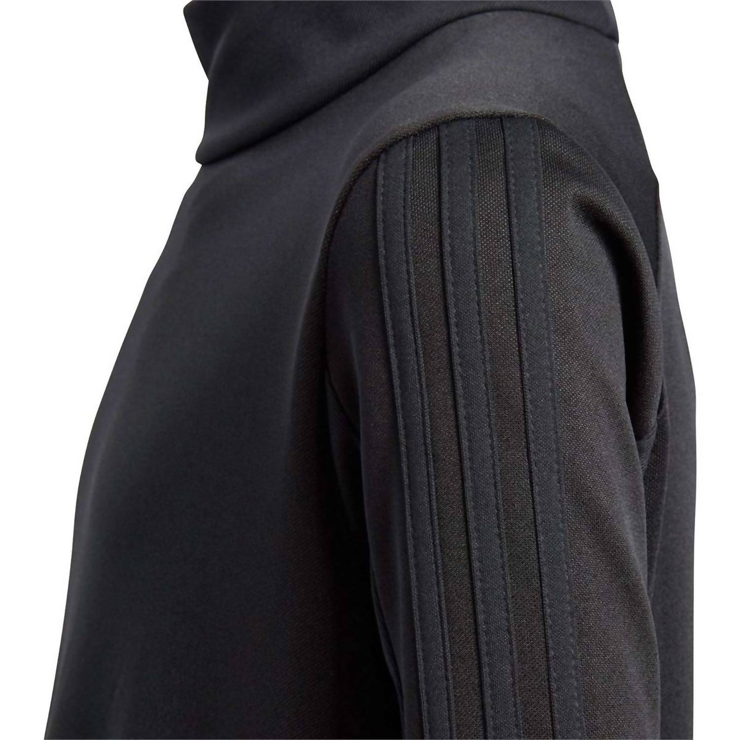 adidas Boy's Tiro 17 Long Sleeve Training Top in black - kids' long sleeve top - alternate view