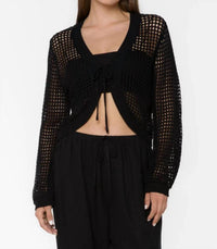 Velvet Heart - Tovey Crochet Cardigan Sweater