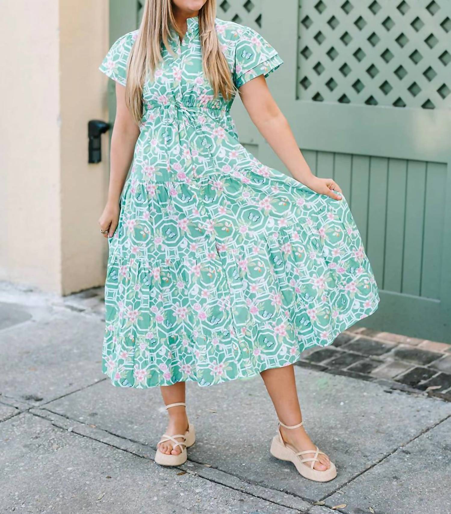 Victoria Dunn - Hurley Butterfly Reverie Dress