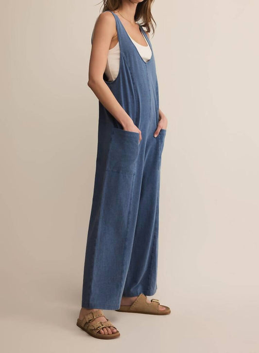 Z Supply - Brasilia Jersey Denim Jumpsuit