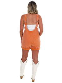 Zenana - Halftime Hype Denim Romper