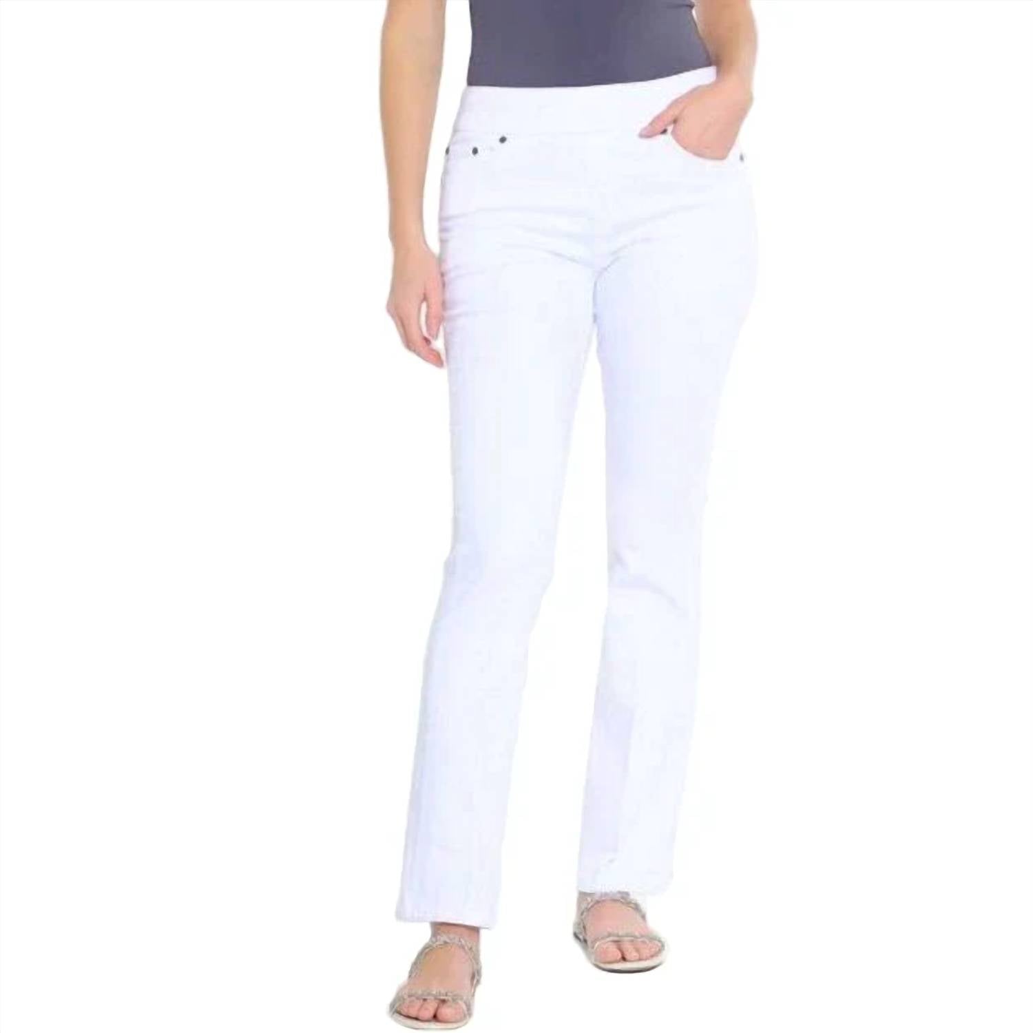 Multiples - Denim Ankle Pants With Real Pockets