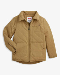 Appaman Flight Quilted Jacket in khaki - item - detail view