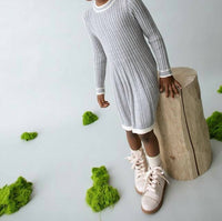Mayoral - Cable Knit Sweater Dress