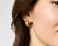 Julie Vos - Women's Hydra Triple Hoop Pearl Earrings