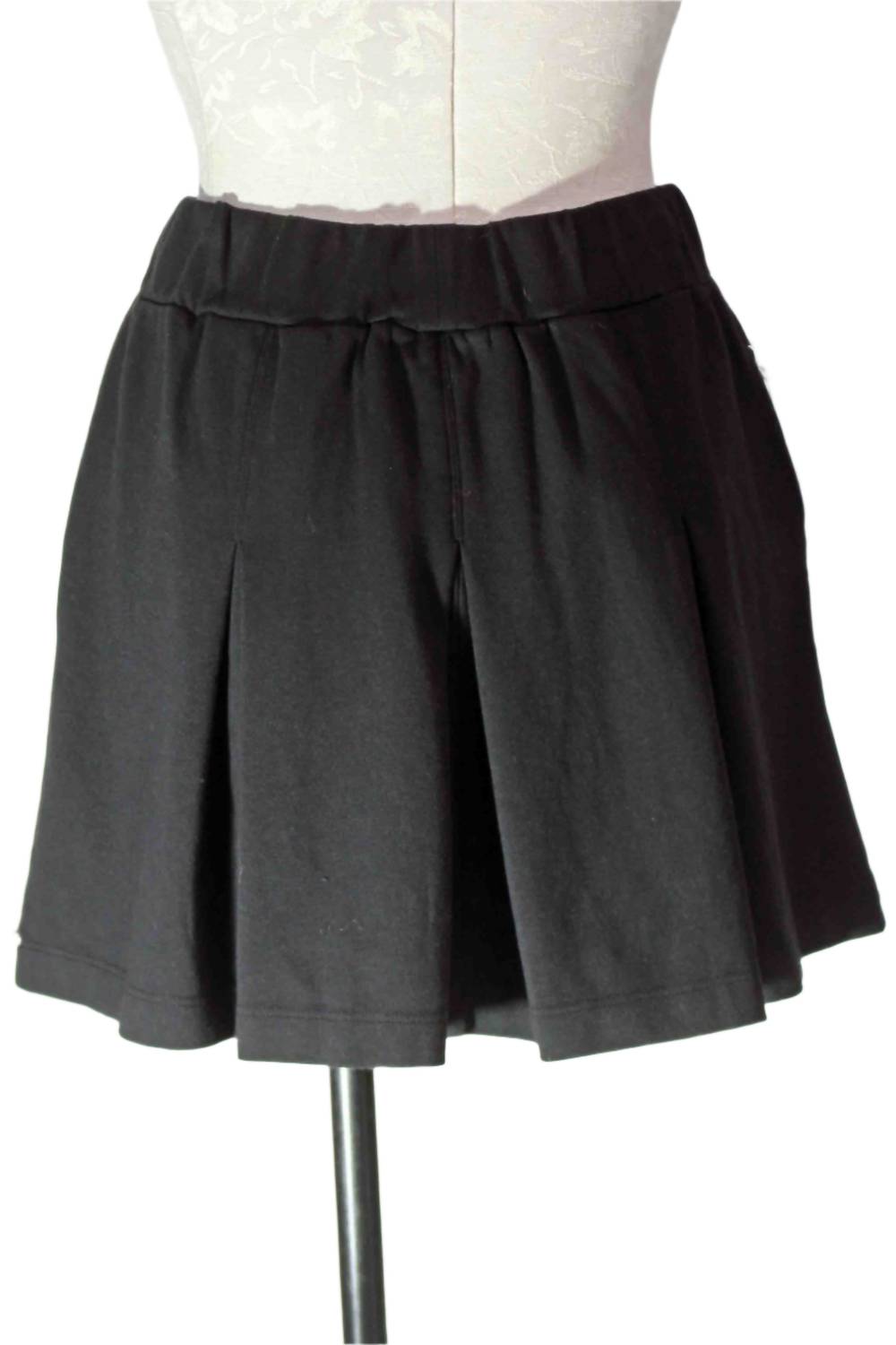 Stateside - Women's Ponte Pleated Mini Skirt