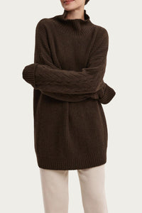 YAK WOOL TURTLENECK SWEATER
