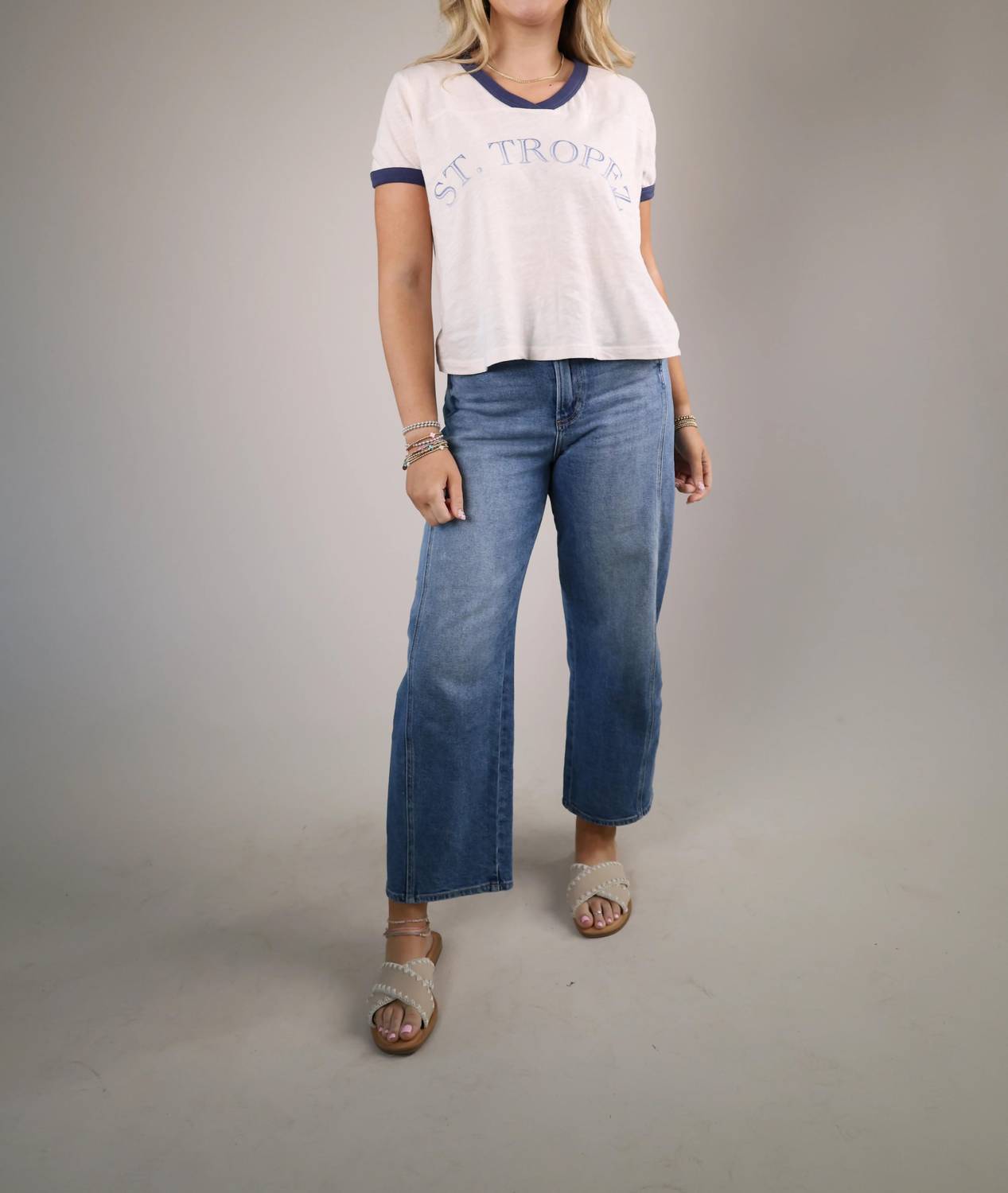 Sundry - Women's St Tropez Rugby Tee