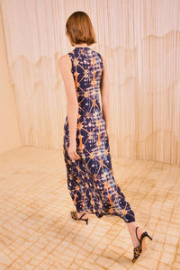 Ulla Johnson Orla Midi Dress in phoenix - women's dress - alternate view