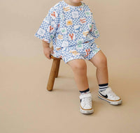 Lucky Panda Kids - Kids Ocean Life Short Set