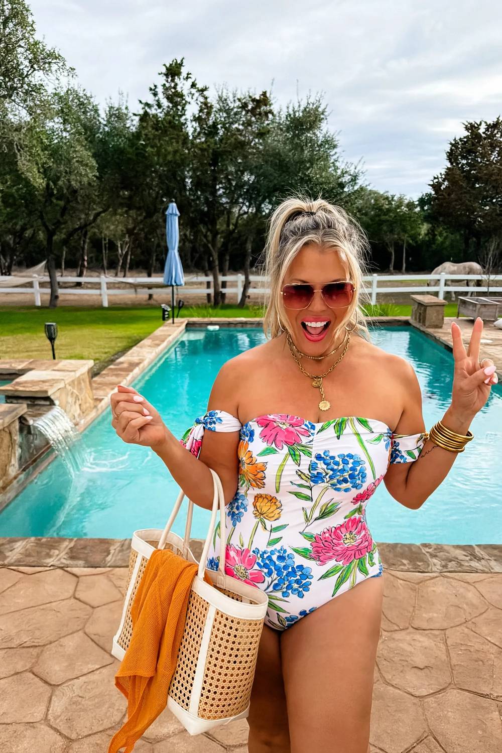 Blakeley - Flower Power Two-Piece Swim Set