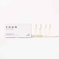 Roan - Unisex Discovery Set Clean Tea-based Fragrance - 4x2ml Vials