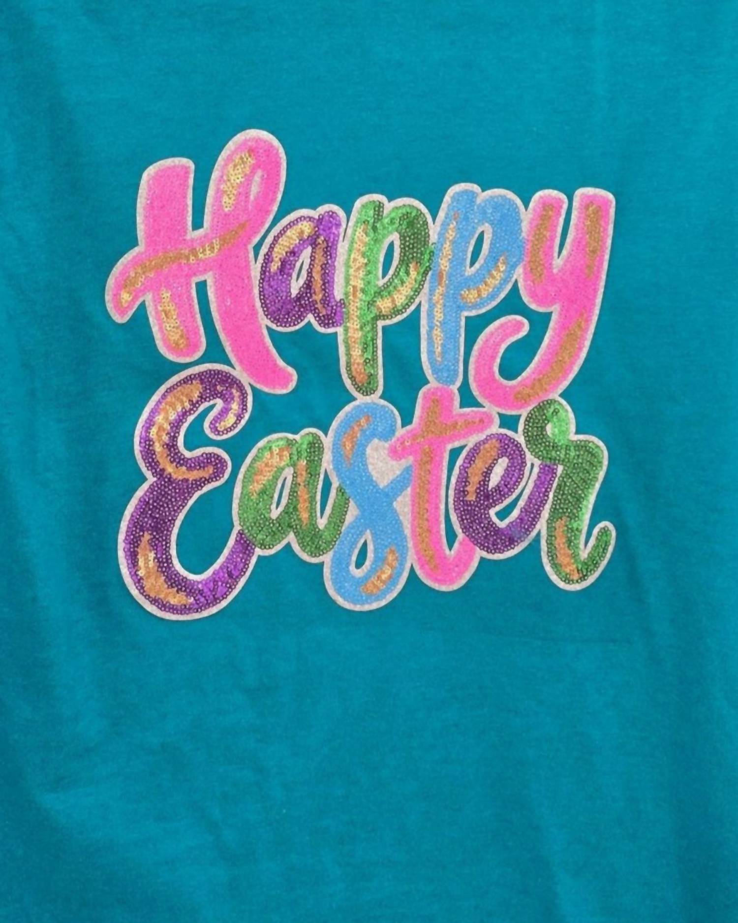 Anniston Collective - Women's Sparkling Happy Easter Tee