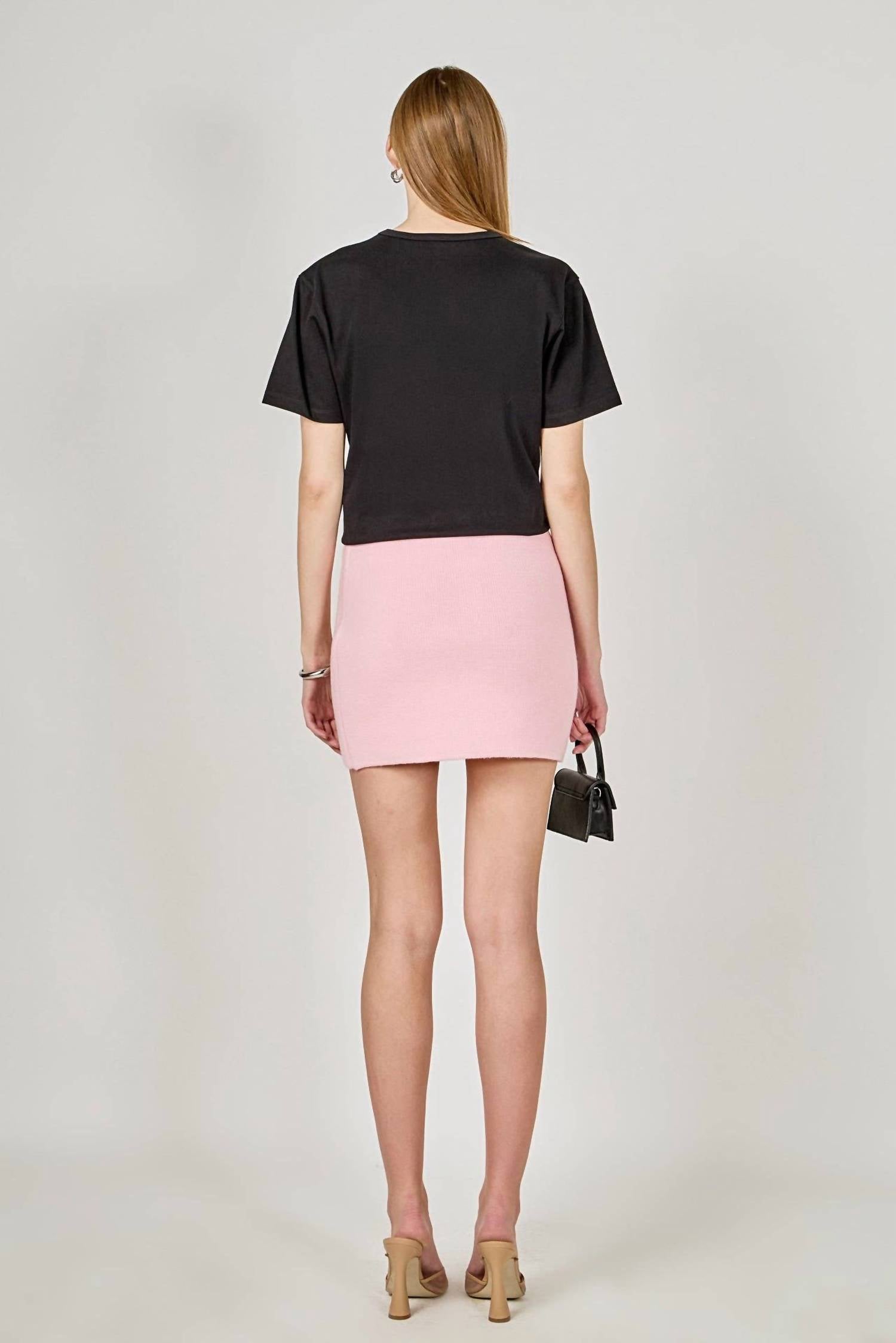Endless Rose - Bonjour Sequins Embroidered Patch Top