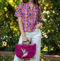 Lesley Evers - EVIE Anna's Hummingbird Handbag