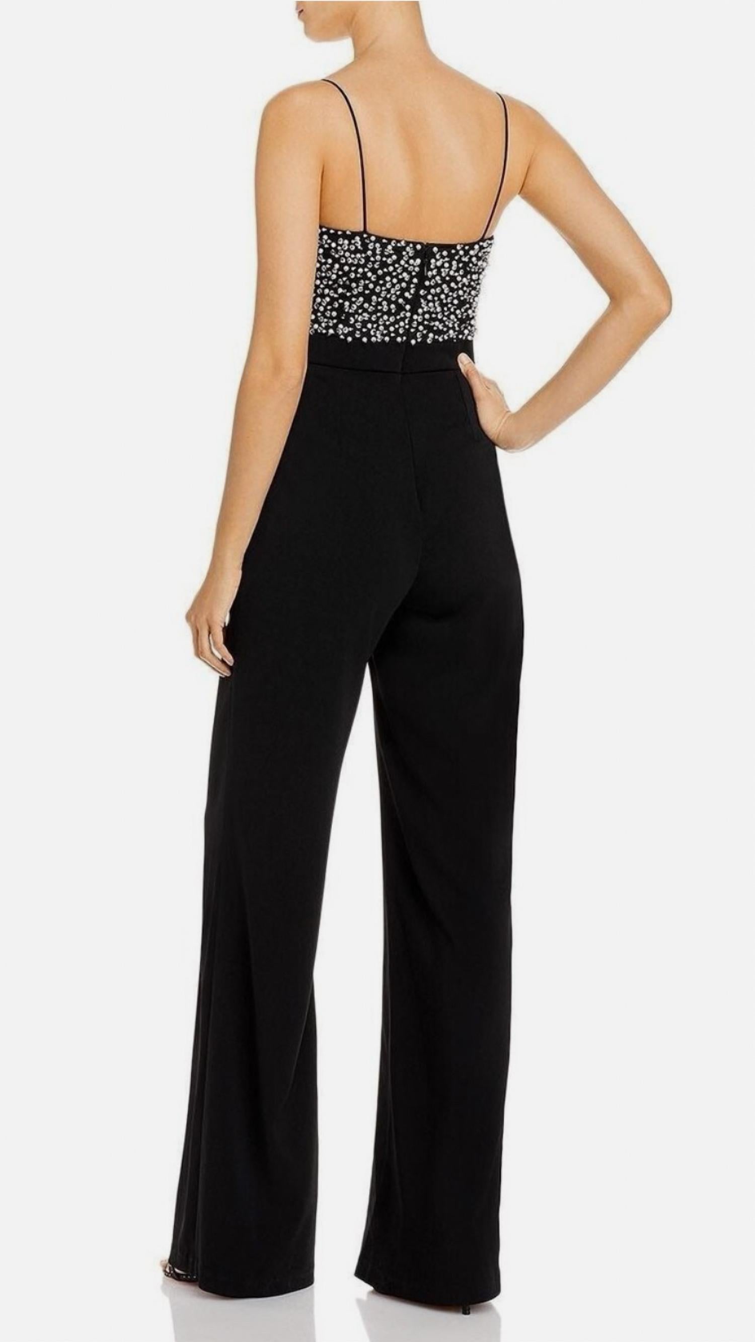 Jay Godfrey - Finley Beaded Jumpsuit
