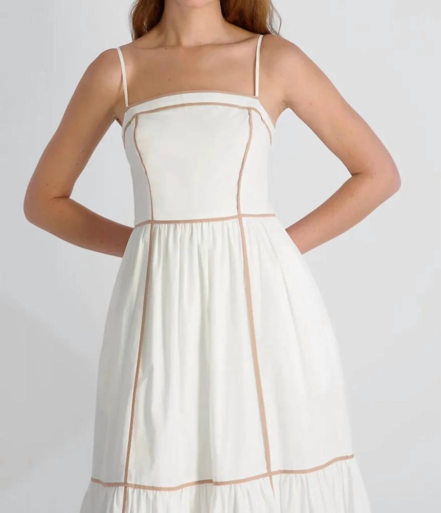 French Connection - Women's Cambria Trim Maxi Dress