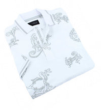Eight X - Paisley Flocking Polo