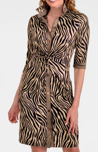 Gretchen Scott - Twist & Shout Animal Instinct Dress
