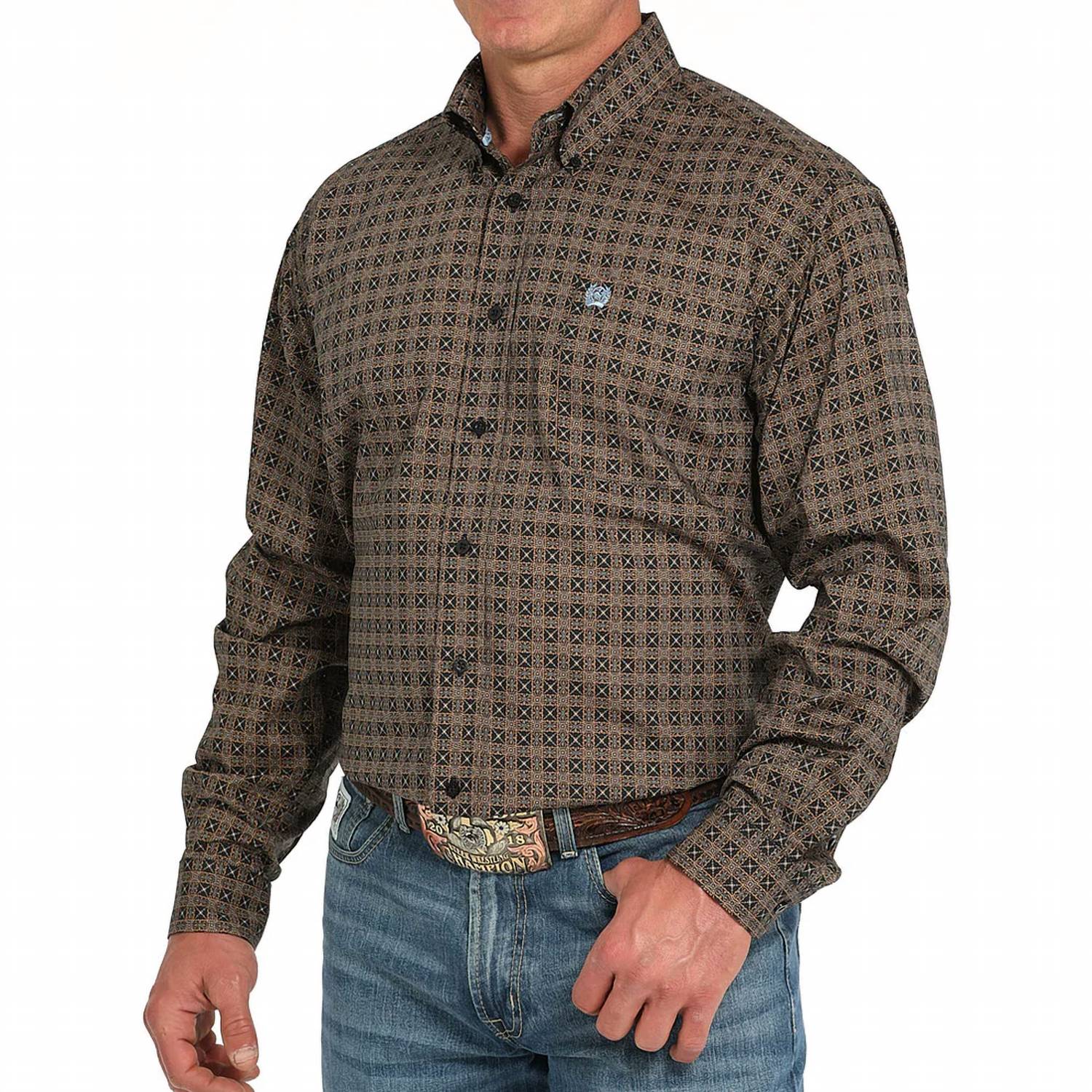 Cinch - Long Sleeve Button-down Shirt