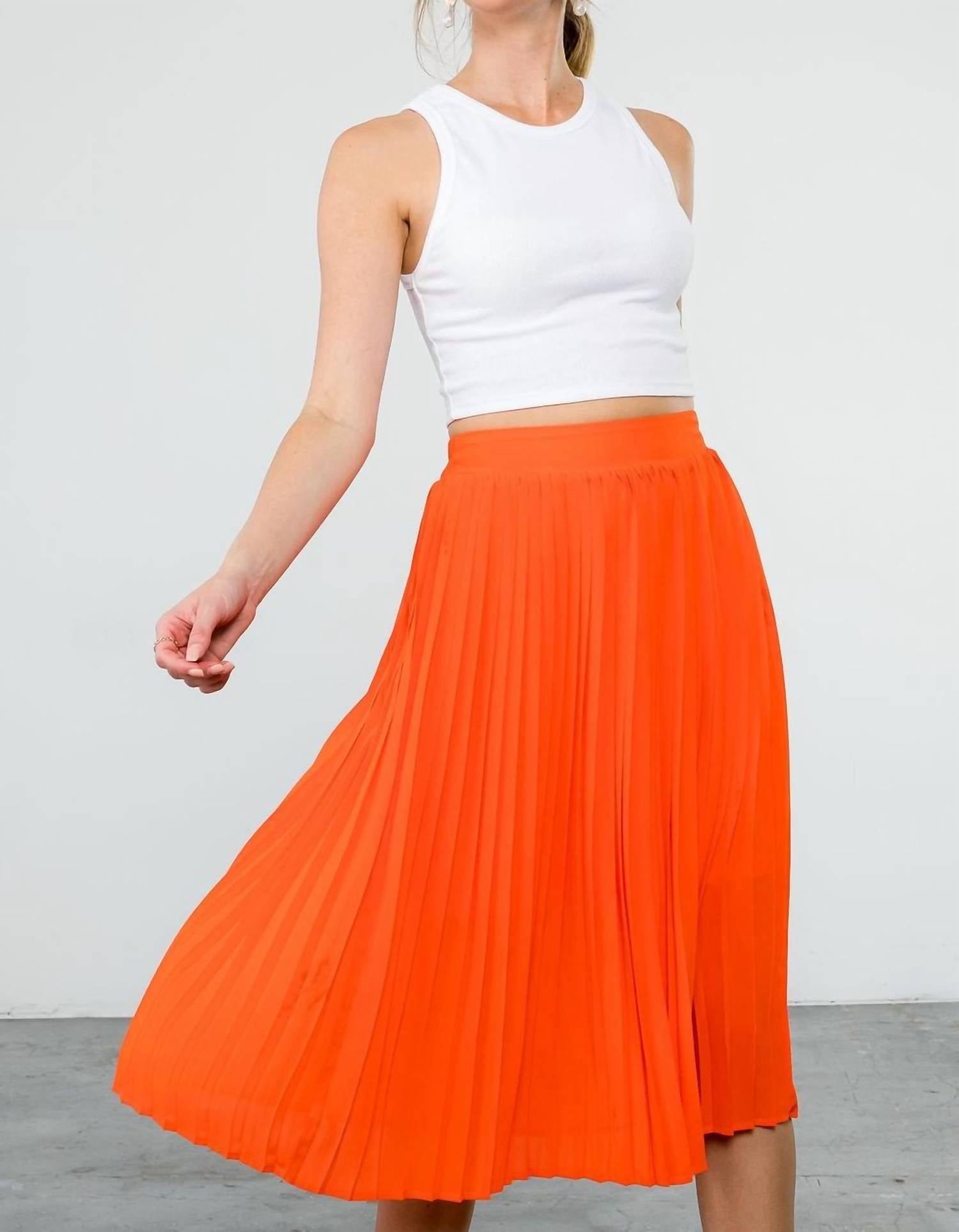 Thml - Cheerful Pleats Skirt