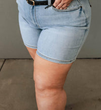 Judy Blue - Frankie Denim Shorts - Plus